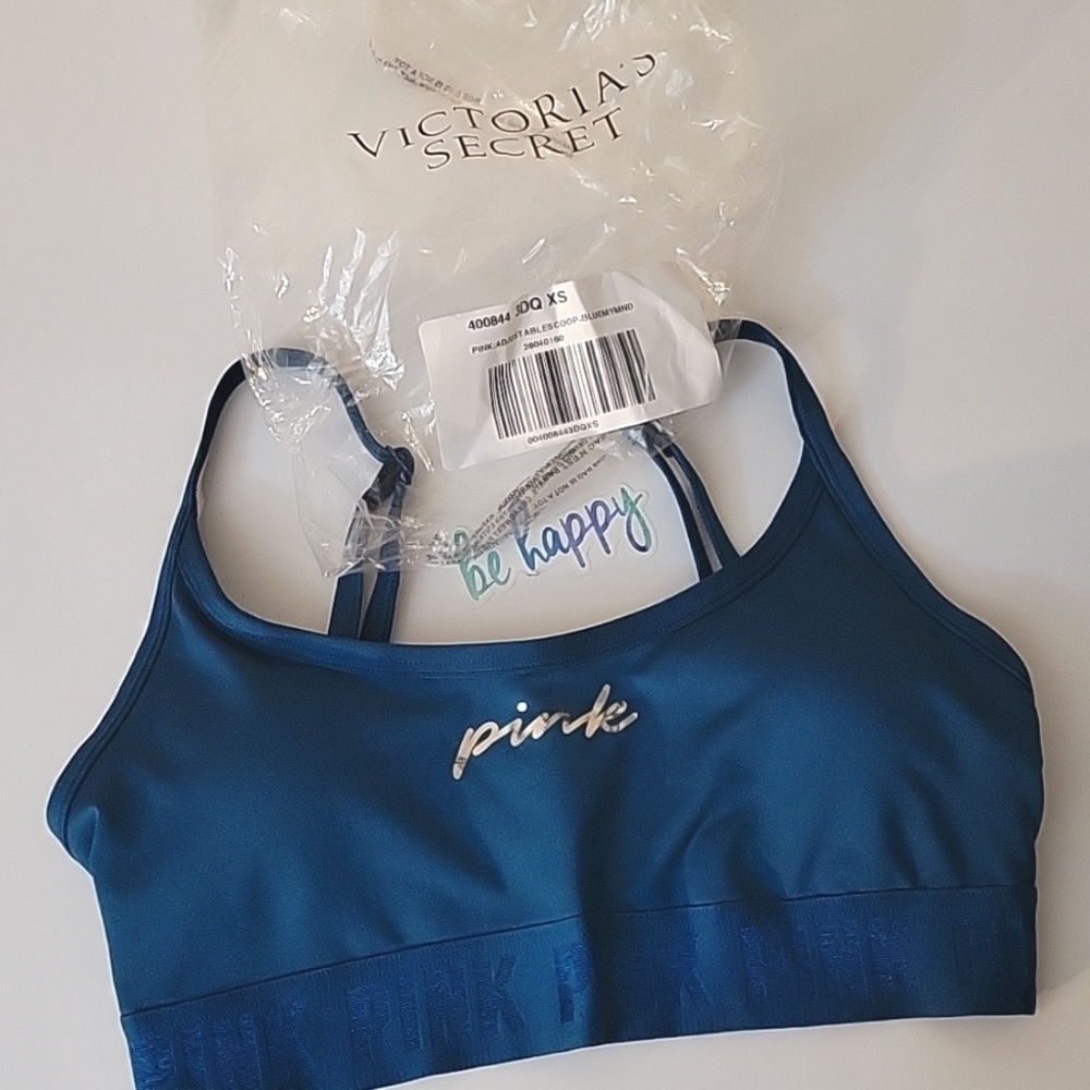 VS PINK ULTIMATE SCOOP LIGHTLY LINED SPORTS BRA▪︎XS - Picture 4 of 9
